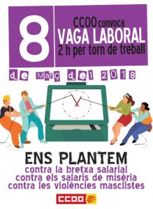 8 de marzo 2018 vaga dones